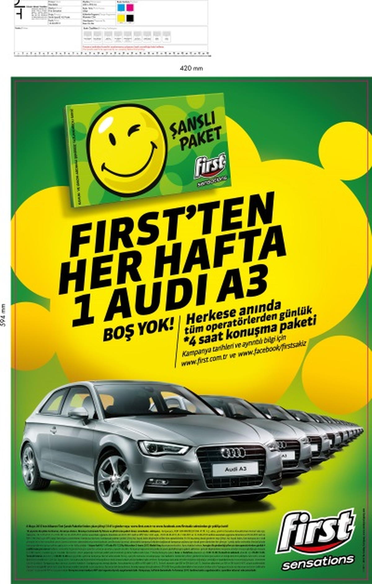 First\'ten Her Hafta 1 Yeni Audi A3