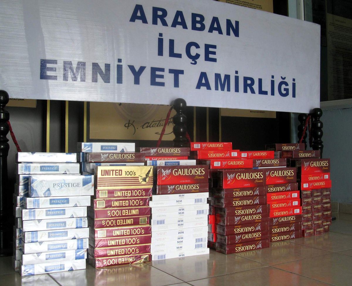 Gaziantep'te Kaçak Sigara Operasyonu