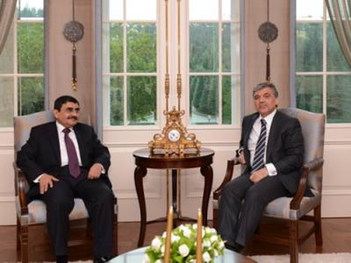 Gül, Mısır Cumhurbaşkanı Yardımcısı El-Haddad\'ı Kabul Etti