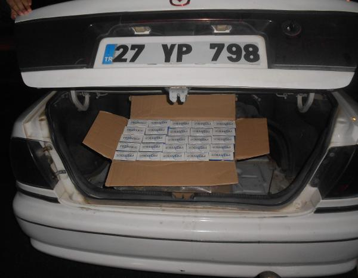 Kaçak Sigaraları Satıp Tatil Yapacaklardı