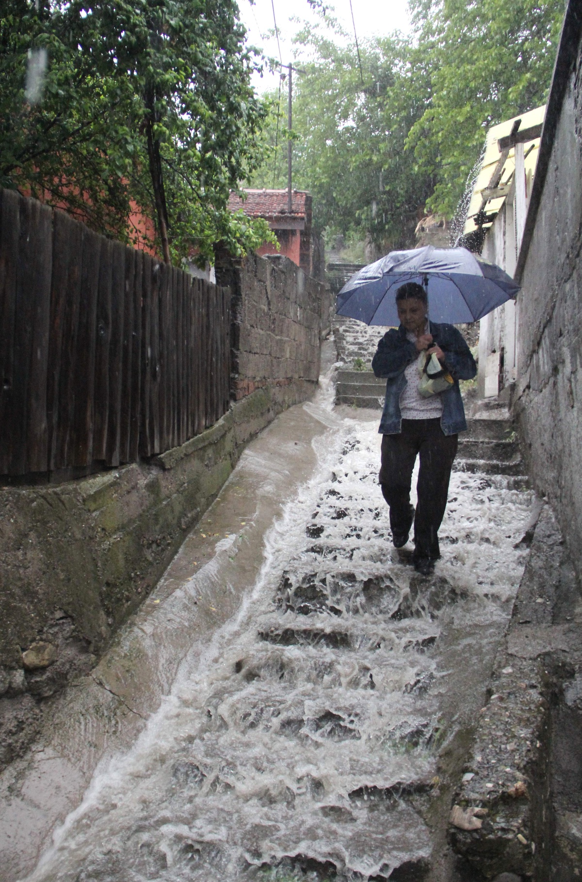 Karabük ve Safranbolu Yağmura Teslim Oldu