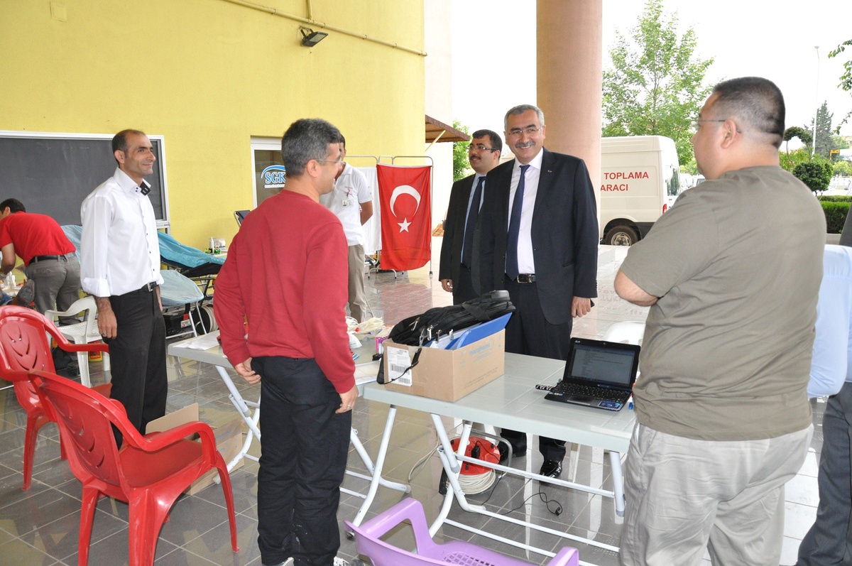 Şanlıurfa SGK Personelinden Kan Bağışı