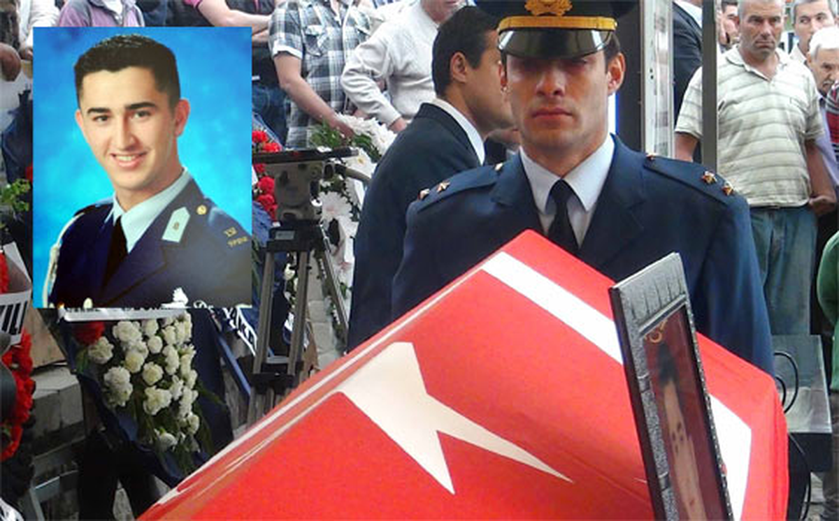 Şehit Pilot Gözyaşlarıyla Uğurlandı