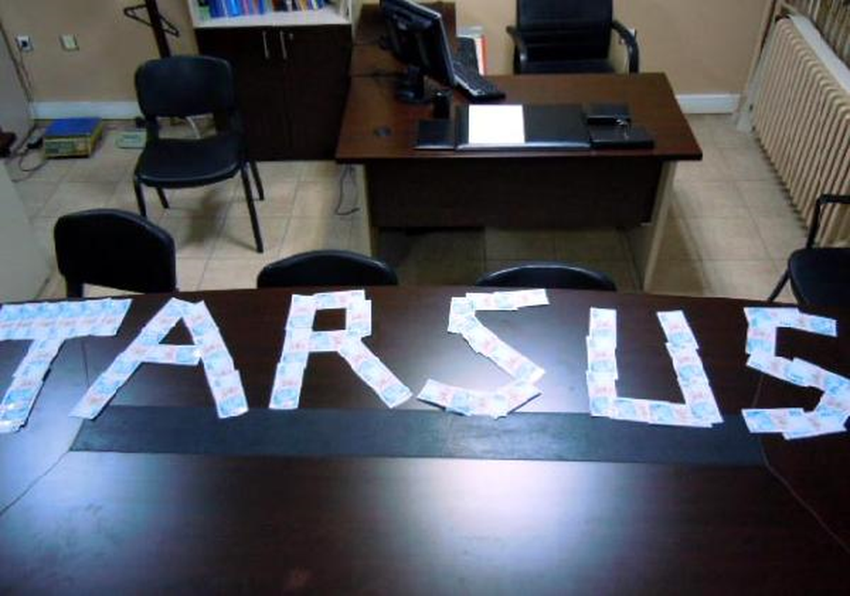 Tarsus\'ta Sahte Para Operasyonu