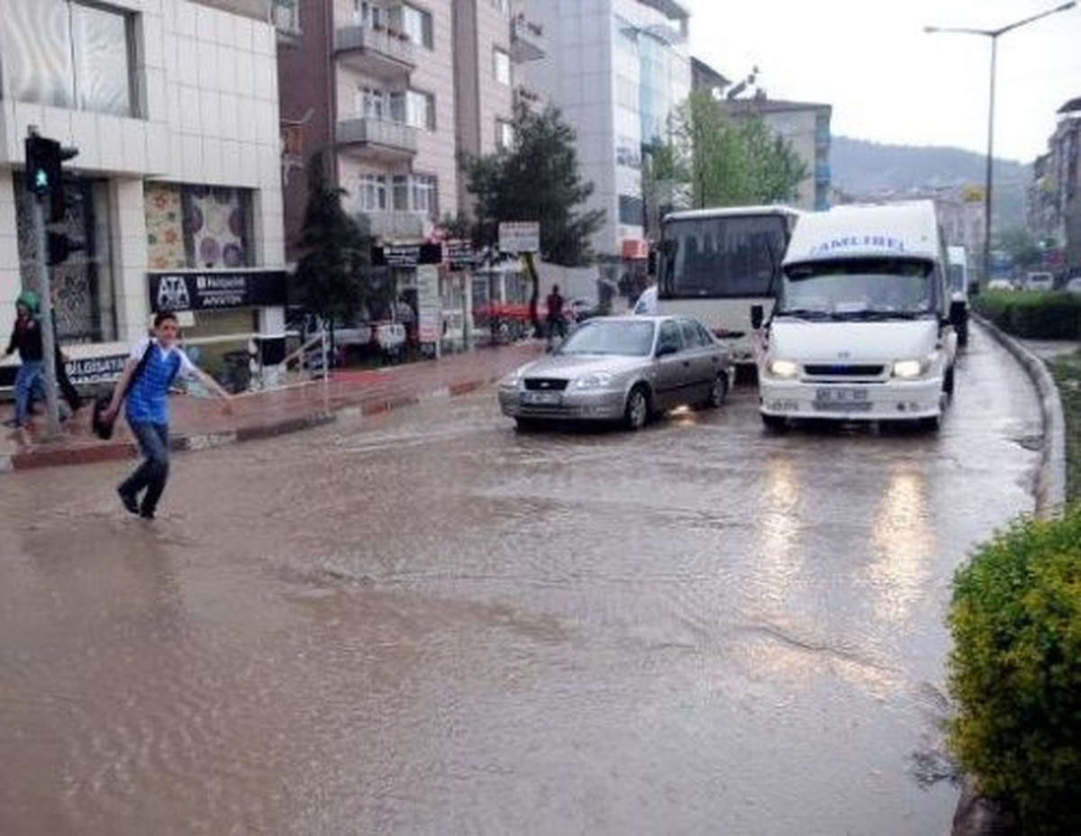Tokat\'ta Sağanak Yağmur