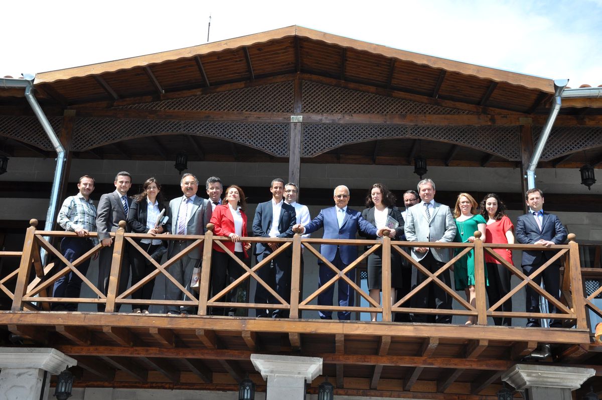 Tuselog Proje Grubu Başkan Kocamaz'ı Ziyaret Etti