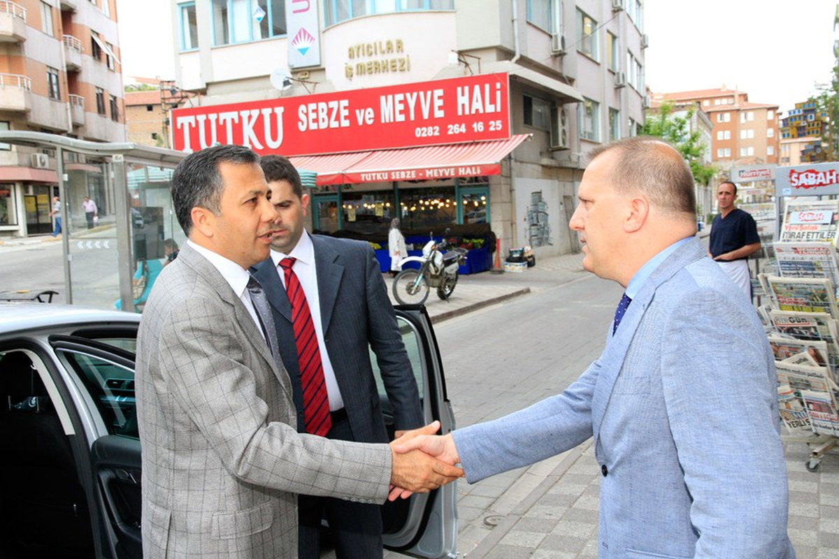 Vali Yerlikaya\'dan Eczacılar Odasına Ziyaret