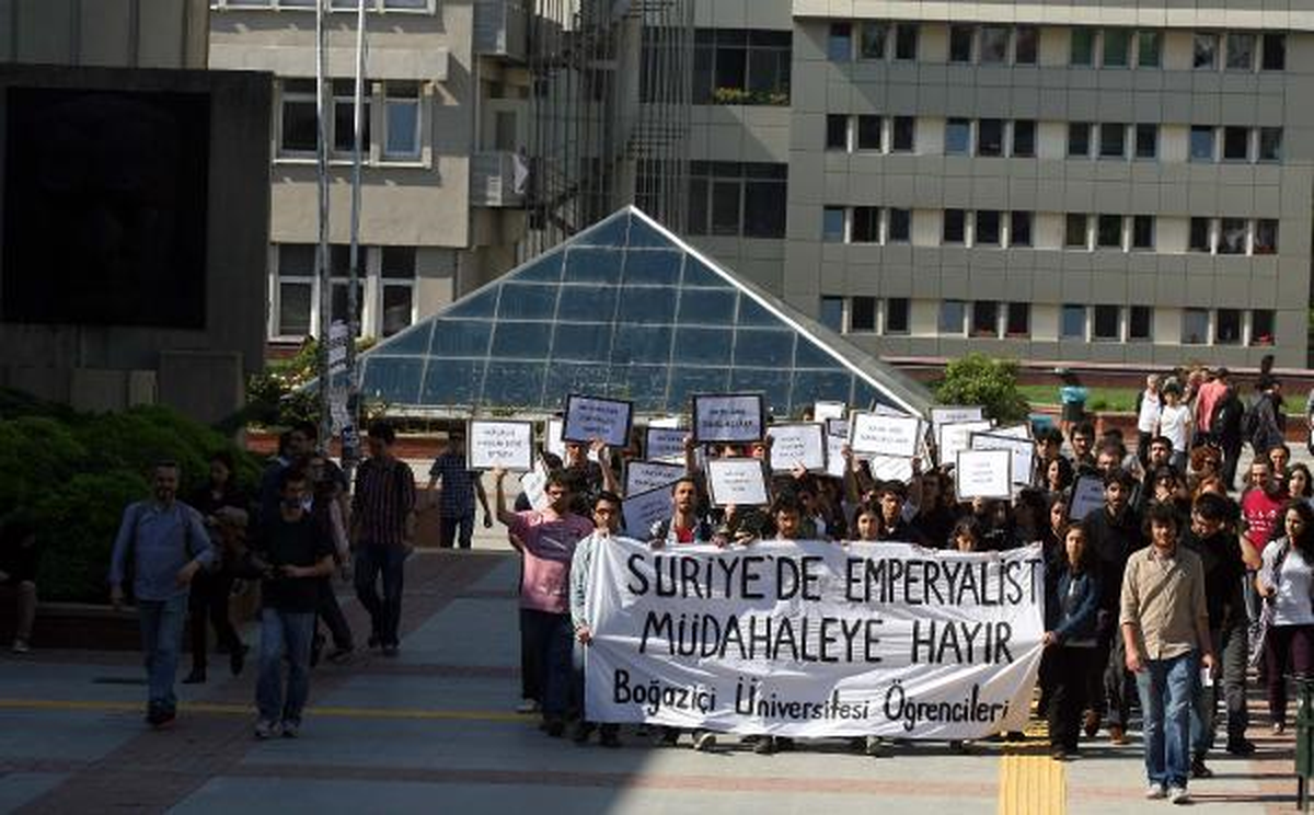 Boğaziçi Üniversitesi\'nde Reyhanlı Yürüyüşü