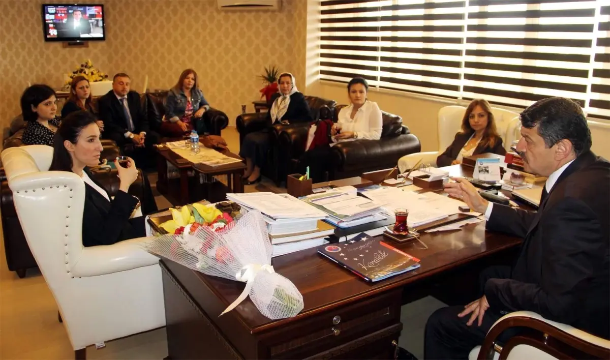 Bsd\'den Başkan Akın\'a Ziyaret