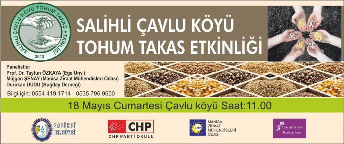 CHP\'den "Yerel Tohumumuza Sahip Çıkıyoruz" Çalışması