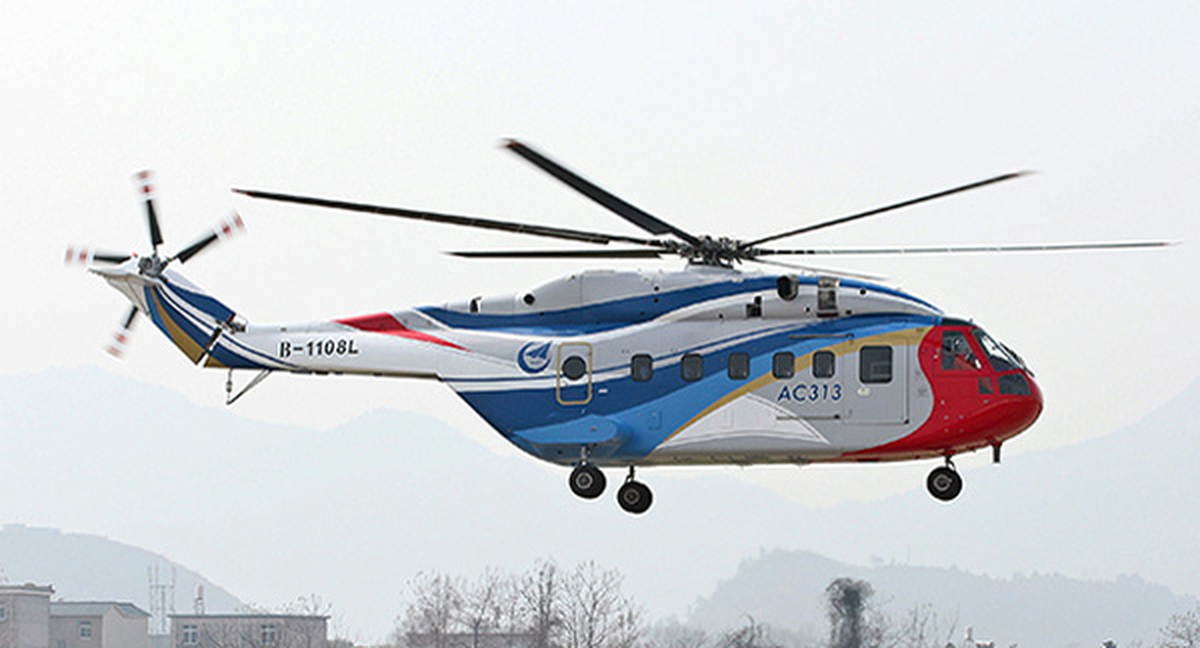 Çin'de Helikopter Kaçırıldı
