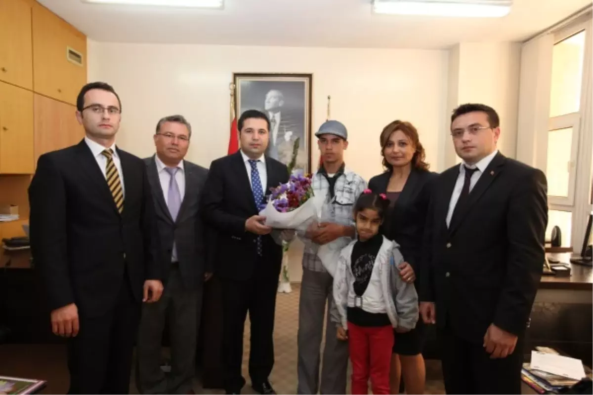 Engelli Öğrencilerden Büyükşehir\'e Ziyaret