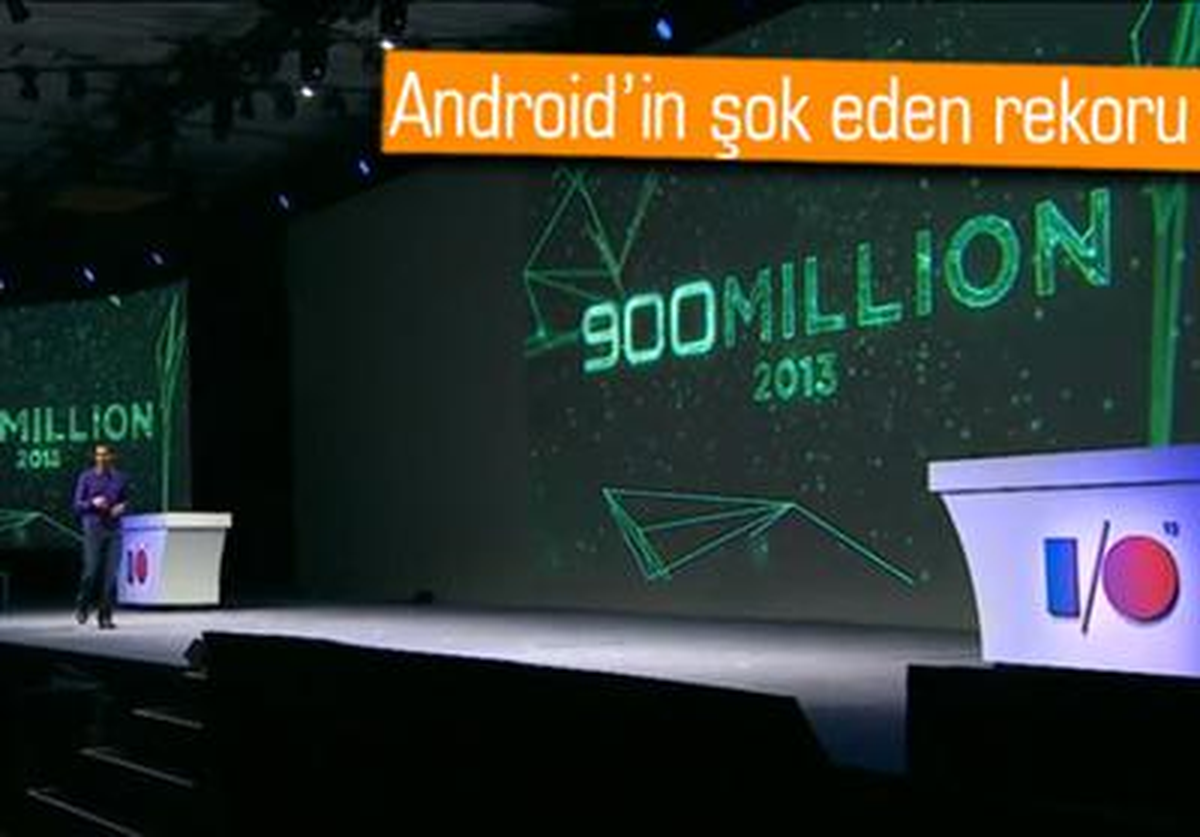 Google I/o: Android\'den 900 Milyon Aktivasyon
