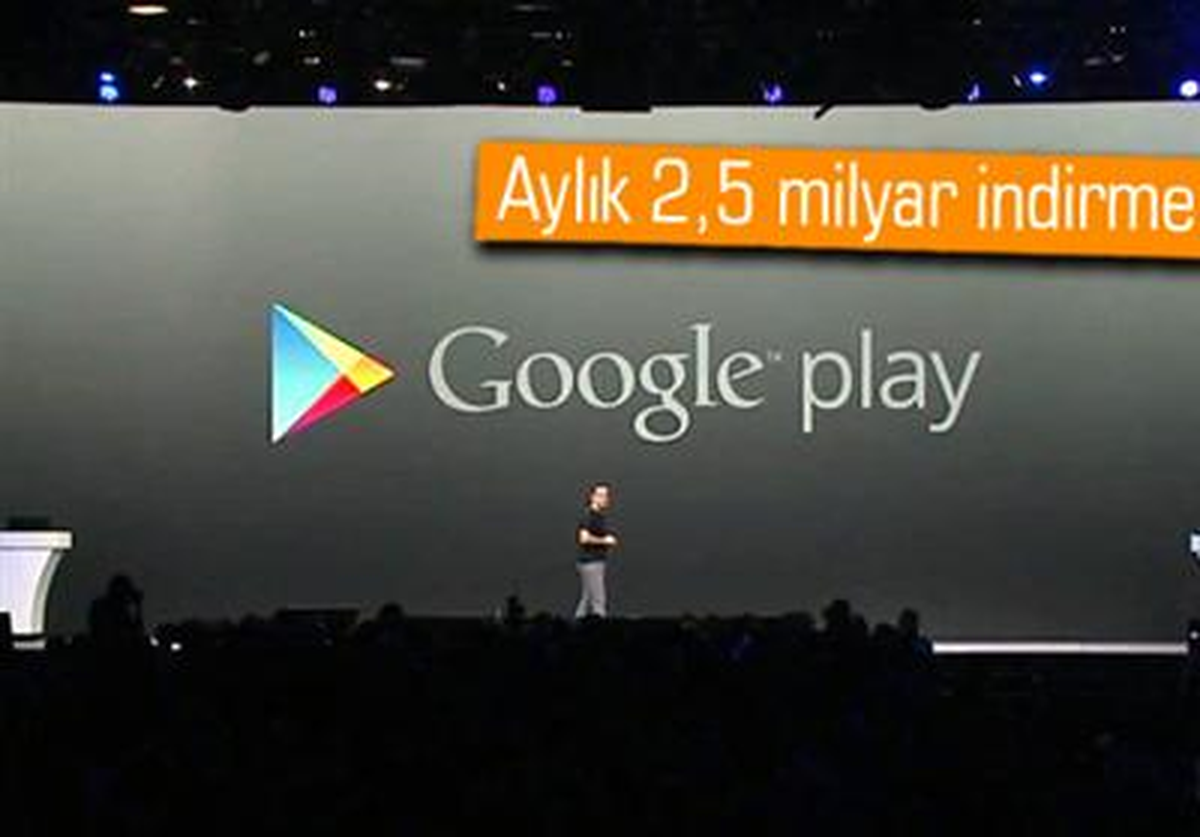 Google I/o: Google Play\'de 48 Milyar Uygulama İndirildi
