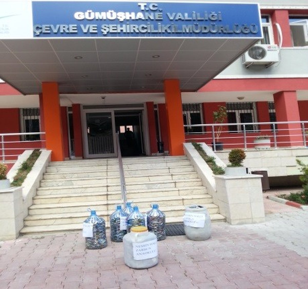 Gümüşhane\'de 360 Kilo Atık Pil Toplandı