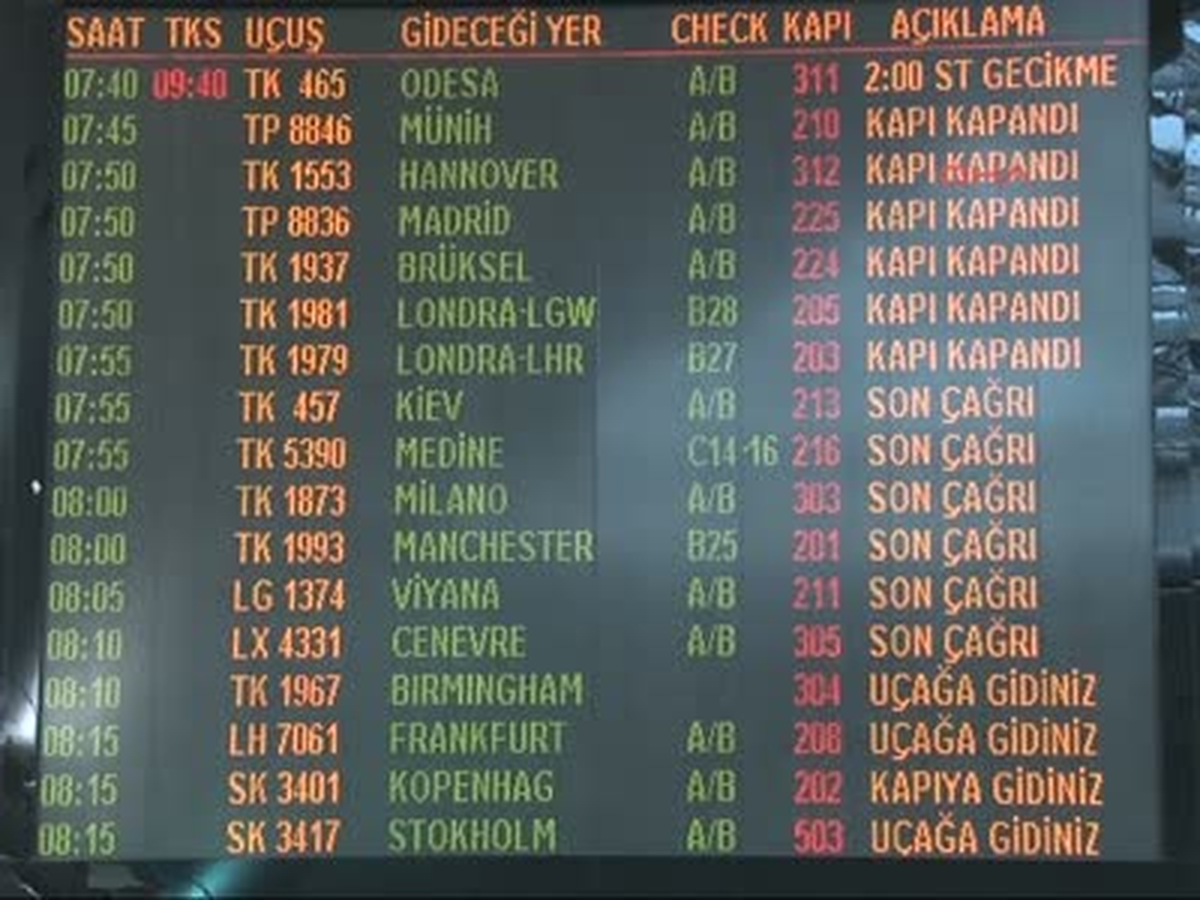 Havalimanında Polisin "Grev" Önlemi
