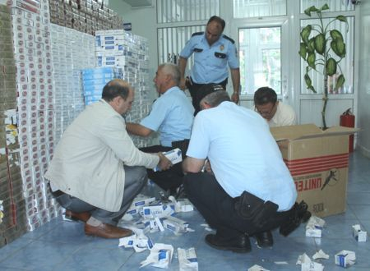 İslahiye\'de 3 Bin 430 Paket Kaçak Sigara Ele Geçirildi