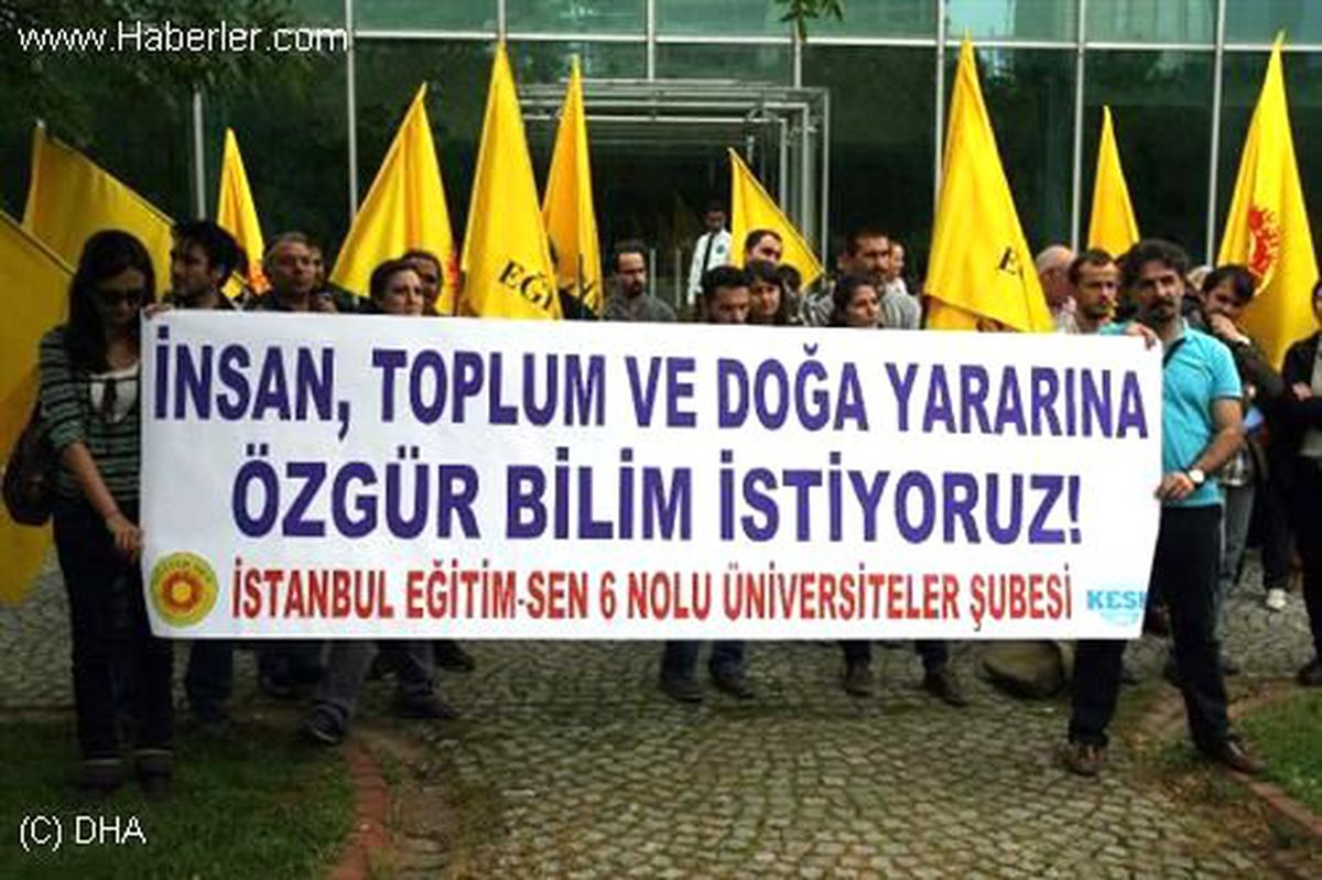 İTÜ\'de "Gdo" Protestosu