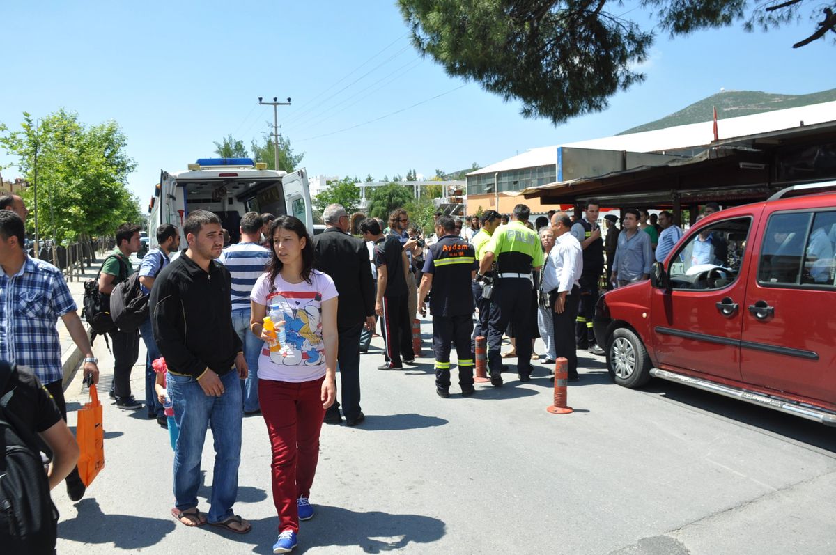 Milas'ta Trafik Kazası; 1 Yaralı
