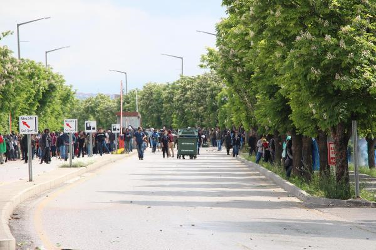 ODTÜ\'deki Reyhanlı Protestosuna Polis Müdahale Etti