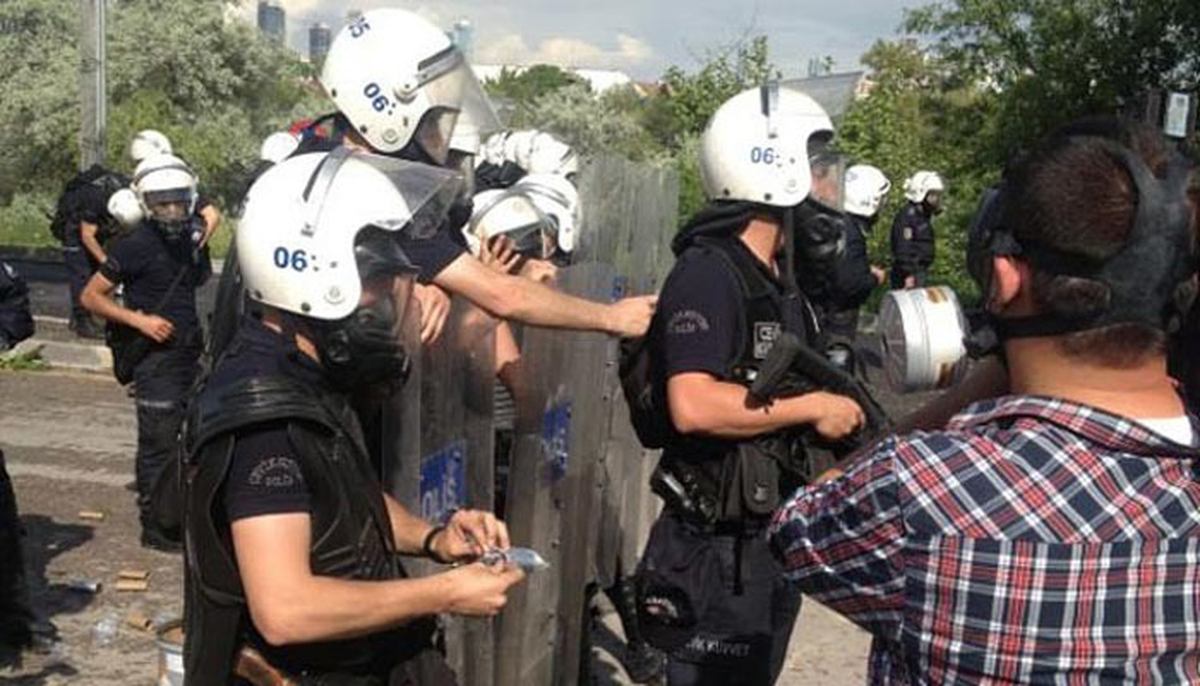 ODTÜ\'deki Reyhanlı Protestosuna Polis Müdahale Etti