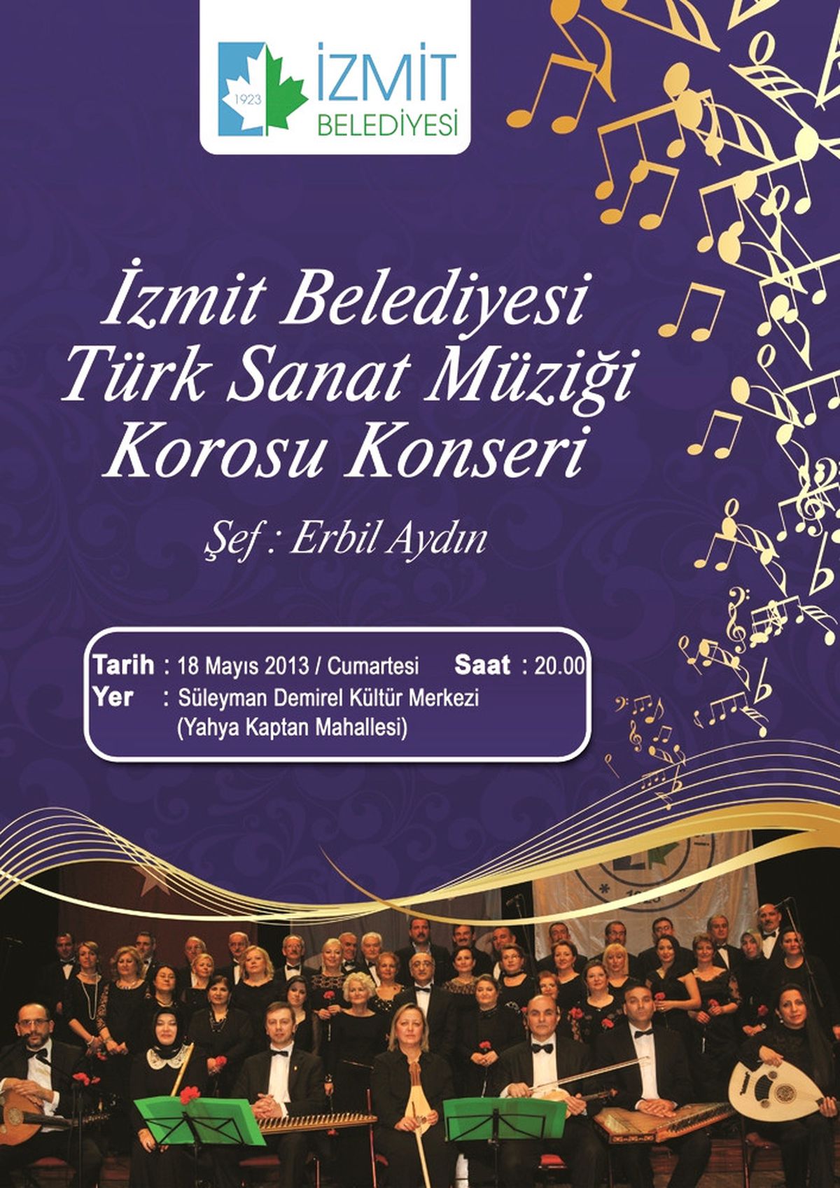 Sdkm\'de Sanat Müziği Konseri Var