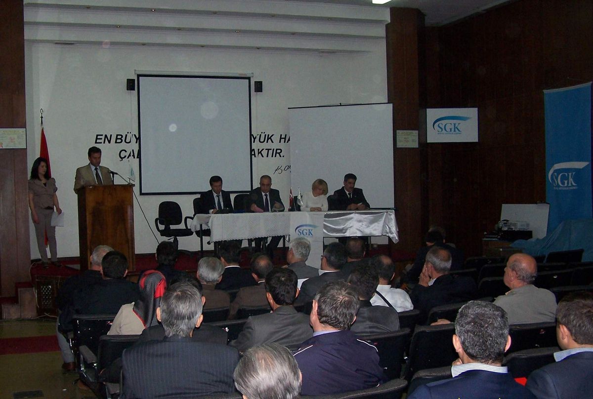 Sgk\'dan Esnafa Bilgilendirme Toplantısı