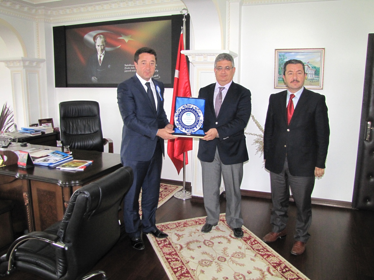 Sgk Heyetinden Kaymakam Pekmez ve Esnaflar Odasını Ziyaret