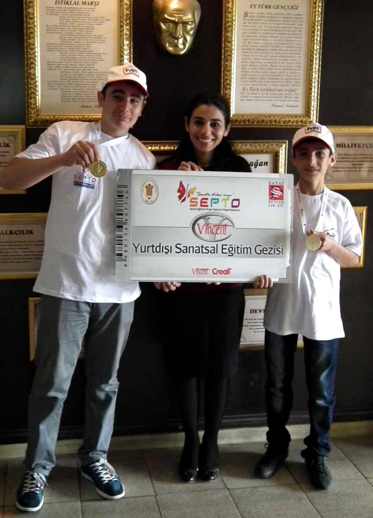 Siverek\'te 2 Öğrenci, \'Septo\'da Dünya Birincisi Oldu