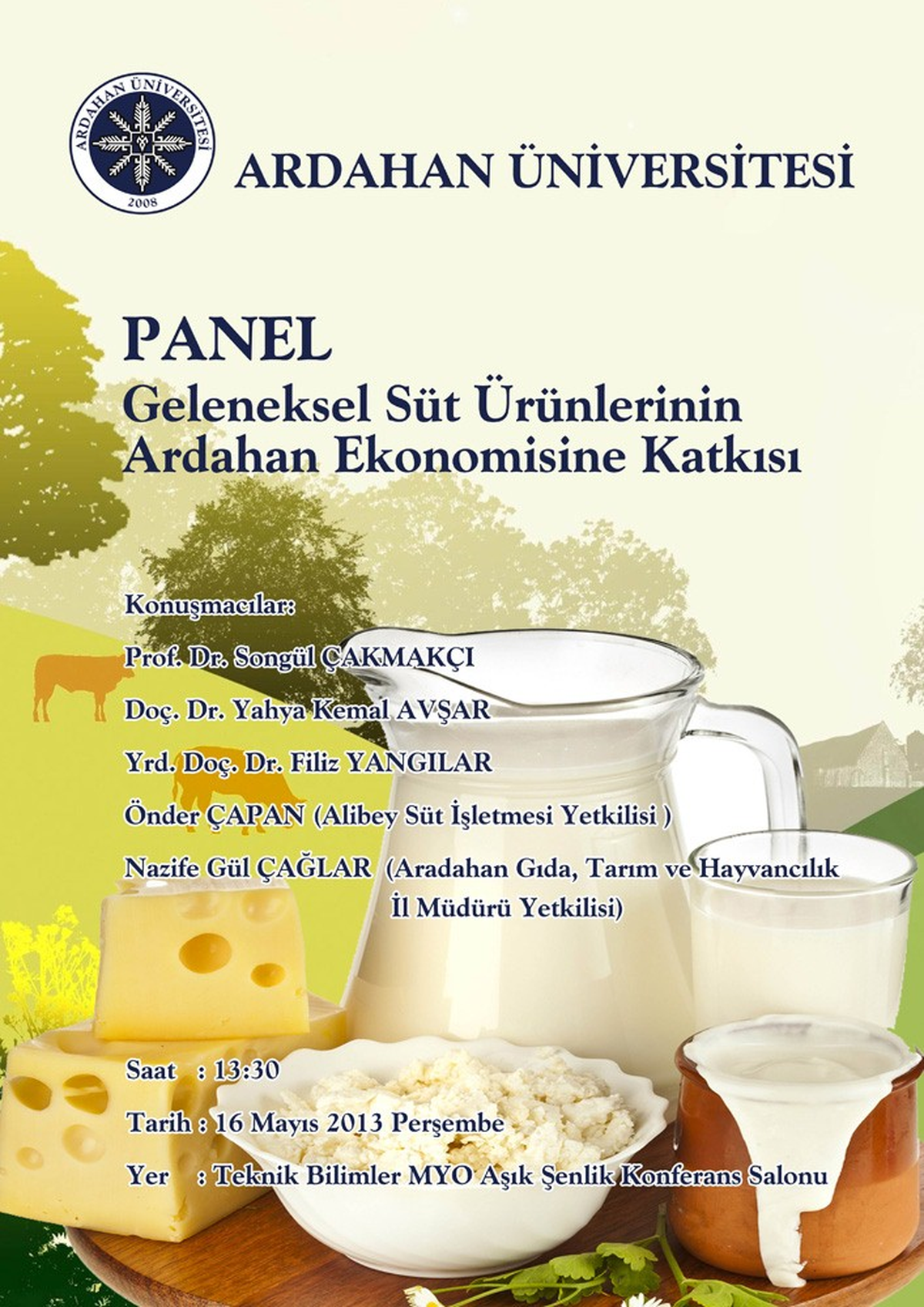 Süt Ürünlerinin Ardahan Ekonomisine Katkısı Masaya Yatırılıyor