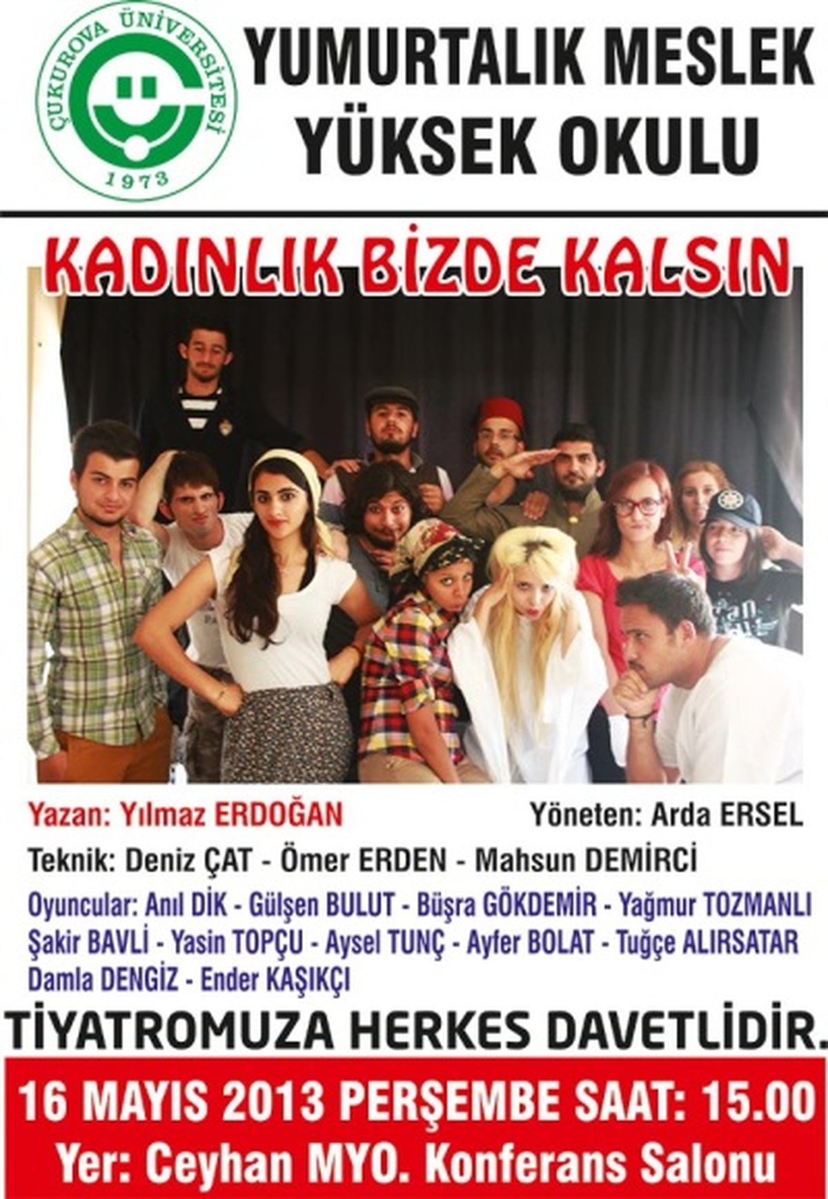 Üniversite Öğrencileri Tiyatro Oyunu Sahneleyecek