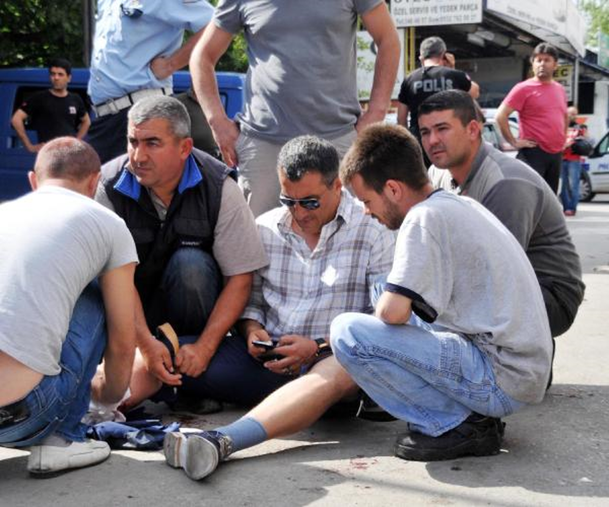Yaralıya İlk Müdahale Sanayi Çalışanlarından
