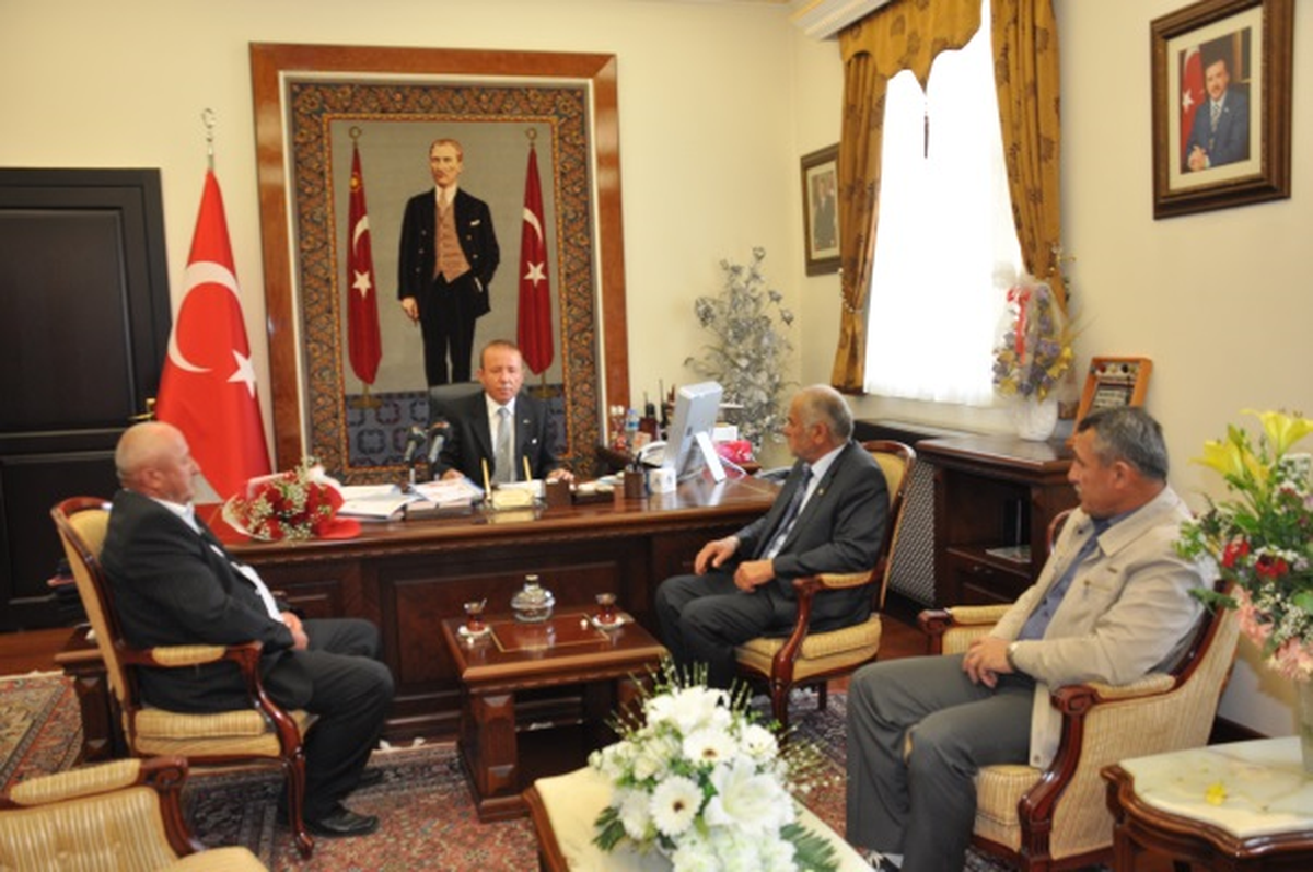 Ziraat Odasından Vali Oğuz\'a Ziyaret
