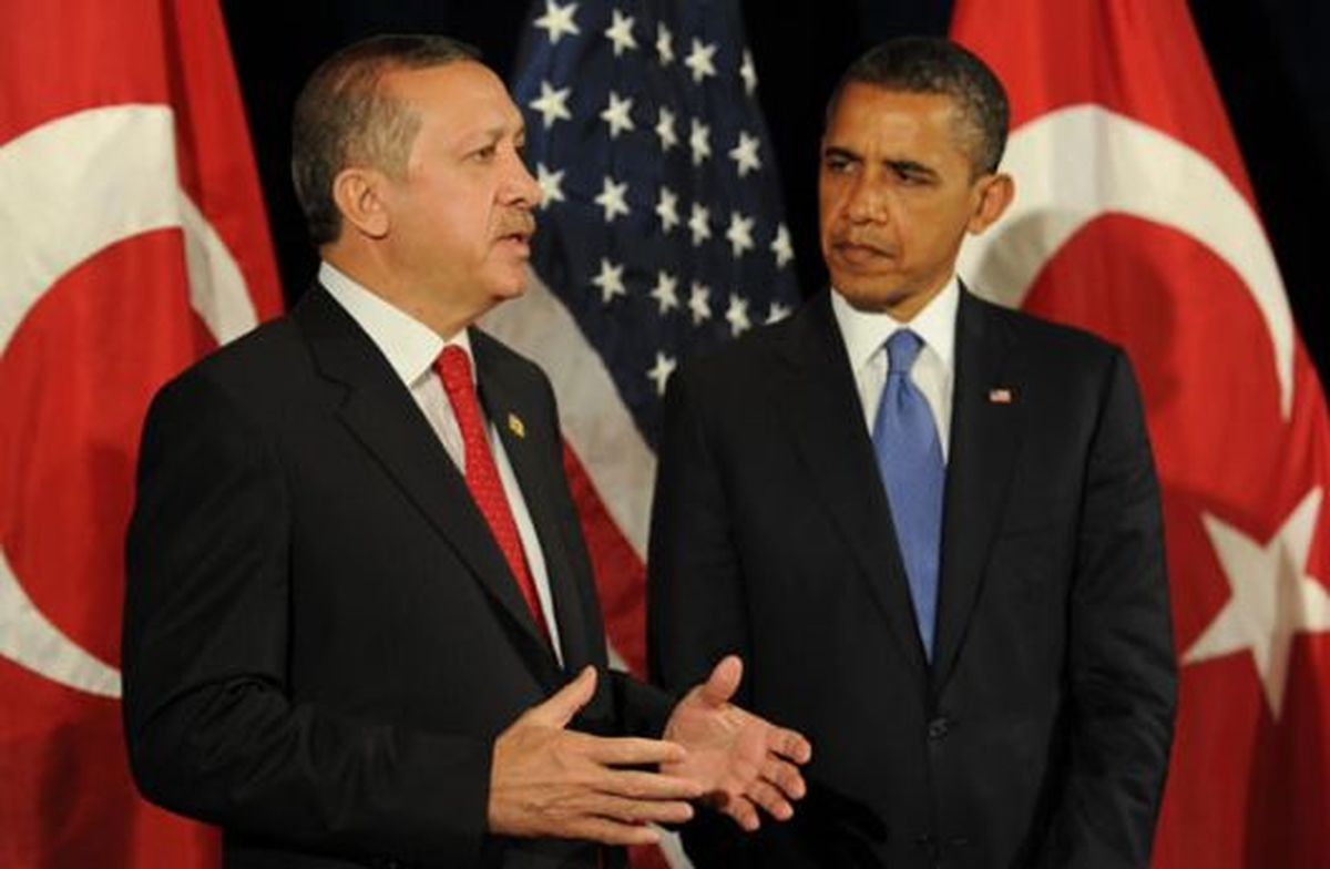 ABD Başkanı Barack Obama, Başbakan Recep Tayyip Erdoğan\'la Yaptığı Görüşmenin Ardından Düzenlenen...