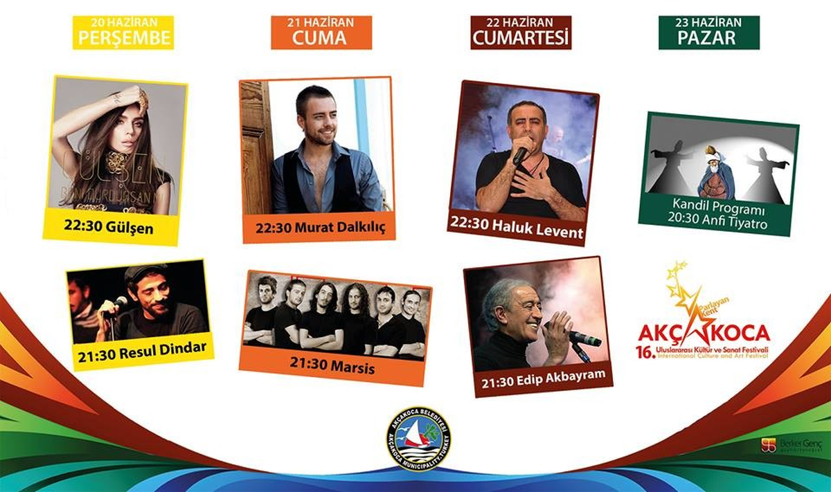 16. Kültür ve Sanat Festivali Programı Tamamlandı