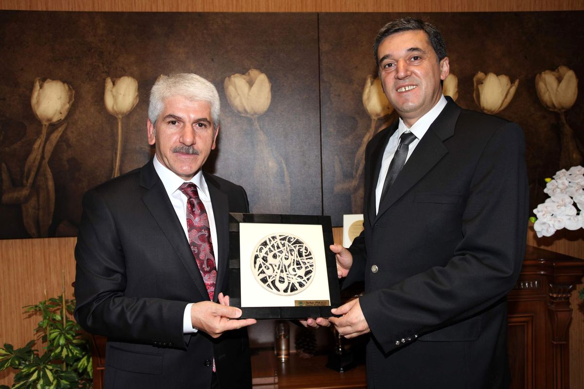 Başkan Sakallı\'dan Hayırlı Olsun Ziyareti