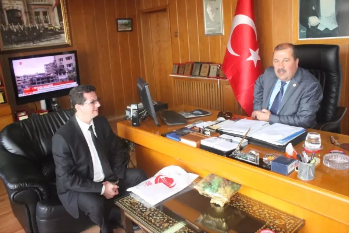 Cengiz Topal'dan, İlhan Boz'a Ziyaret