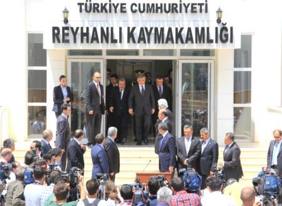 Cumhurbaşkanı Gül Reyhanlı'da