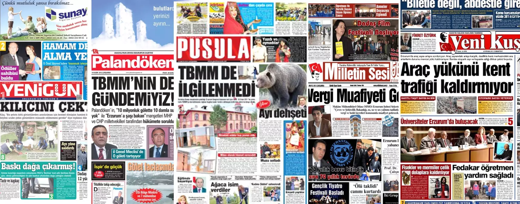 Erzurumlu Gazetesini İstiyor