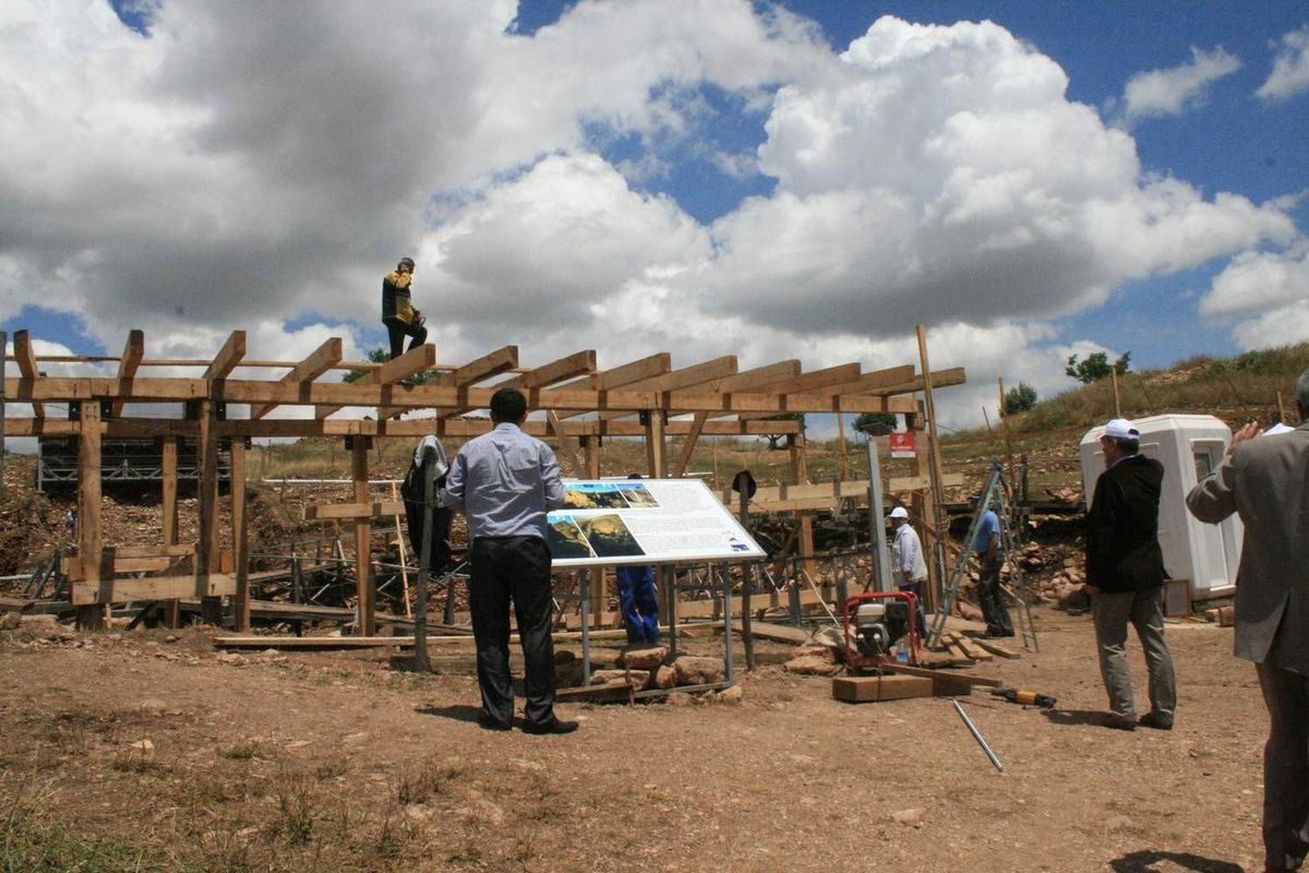 Göbeklitepe\'ye Üst Örtü Yapılıyor