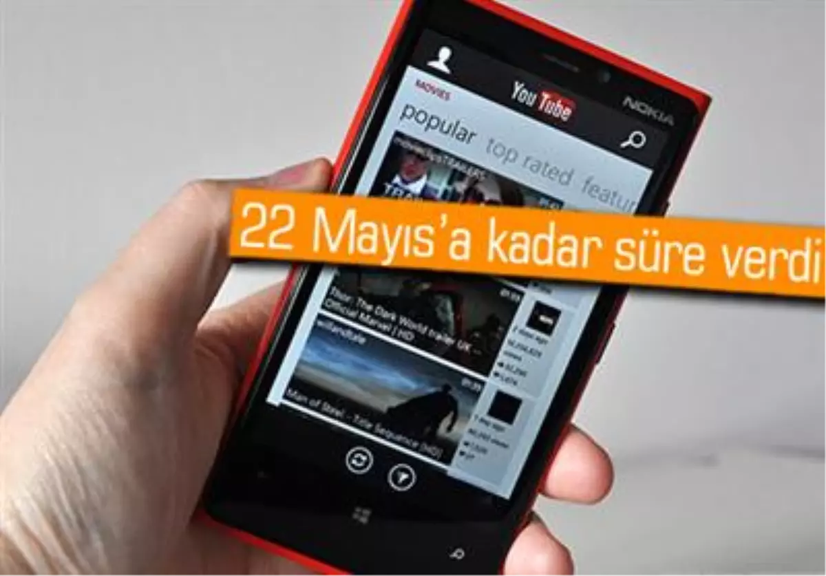 Google, Windows Phone İçin Youtube Uygulamasının Kaldırmasını İstedi