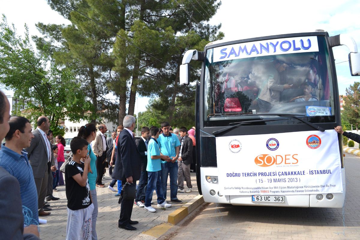 Hilvan'dan Çanakkale'ye Öğrenci Çıkartması