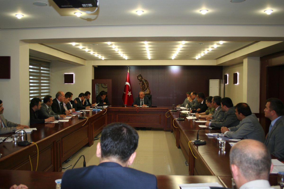 Karabük\' Te İl Yangın Protokolü Toplantısı Yapıldı