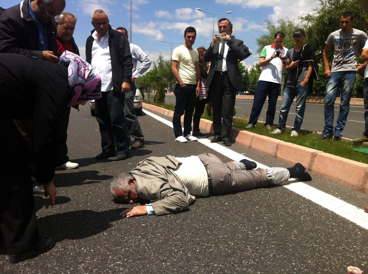 Kayseri\'de Trafik Kazası: 1 Yaralı