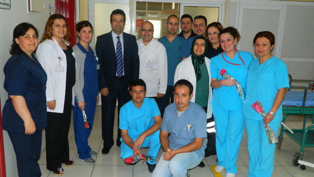 Soma Devlet Hastanesi\'nde Hemşireler Günü Kutlandı