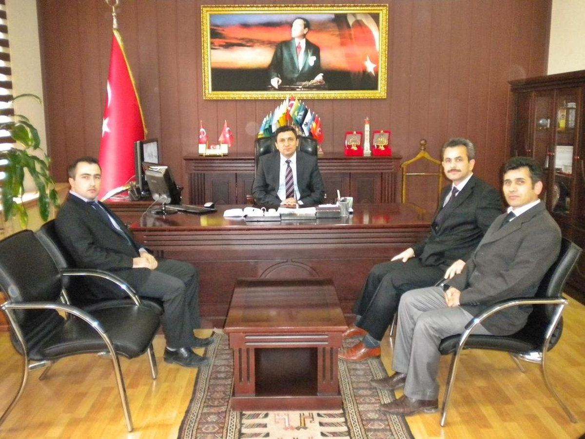 Sungurlu Sgk'dan Kaymakam Şahin'e Ziyaret