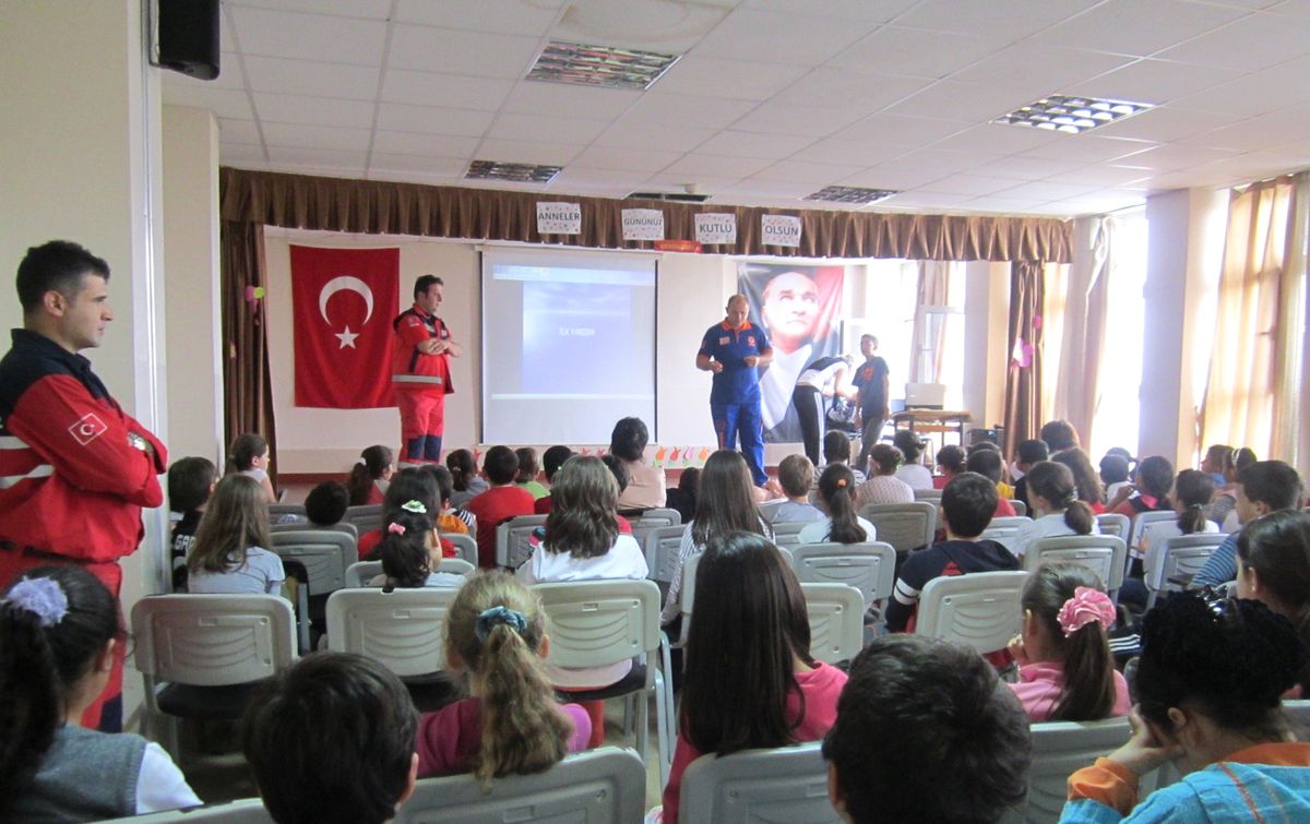 TOKİ İlköğretim Öğrencilerine İlk Yardım Eğitimi