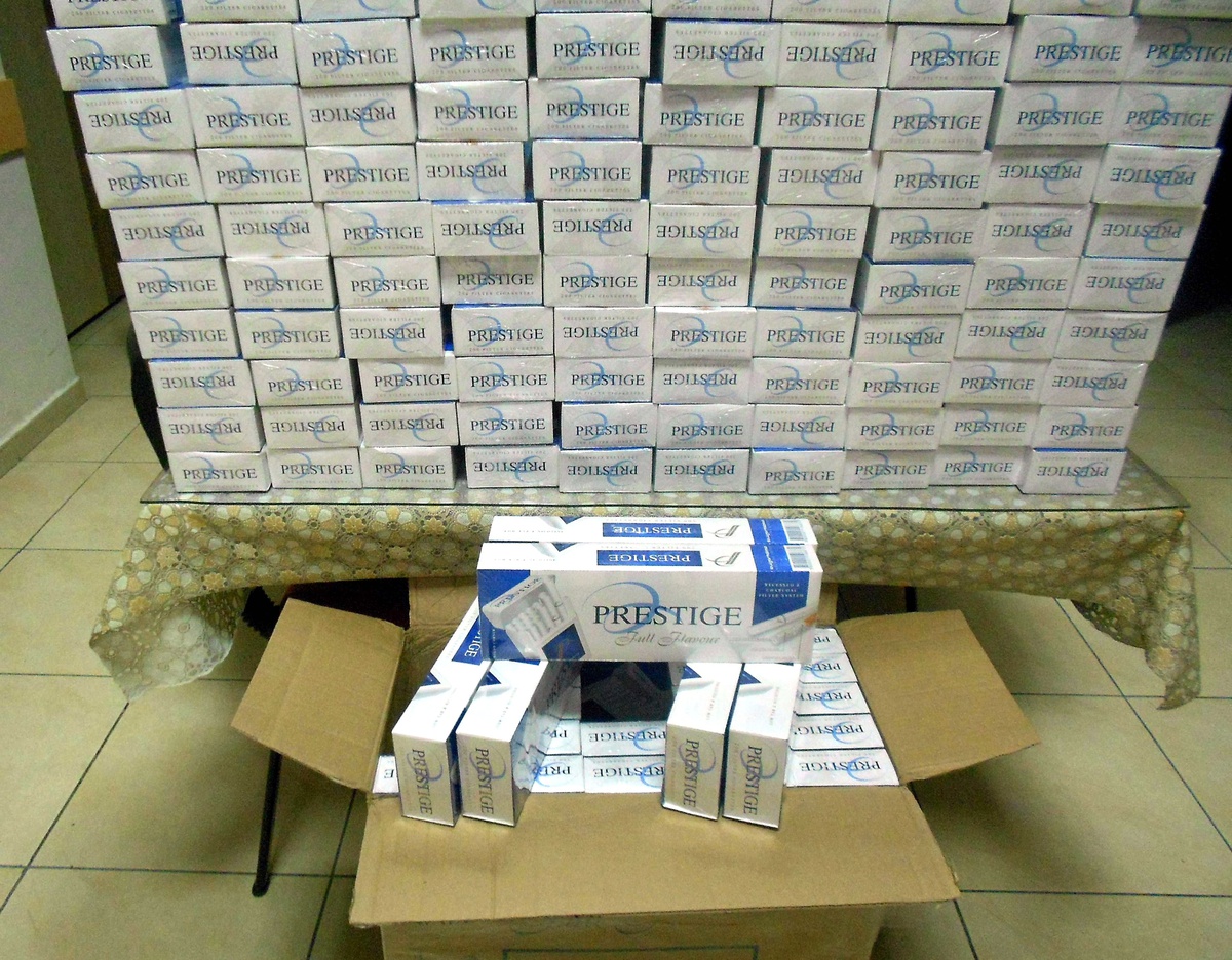 11 Bin 700 Paket Kaçak Sigara Ele Geçirildi