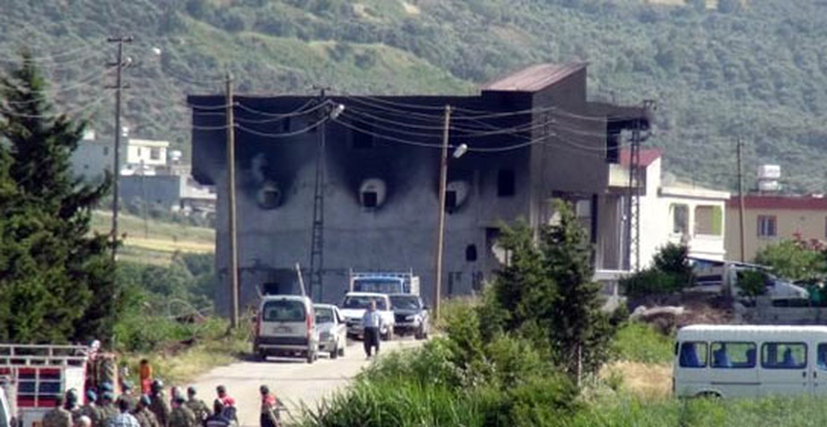 Hatay\'da Akaryakıt Deposu Patladı