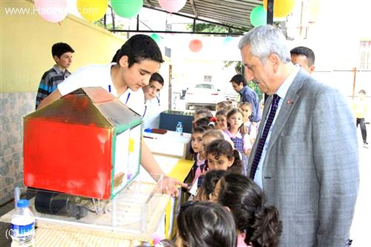İnegöl\'de "Tübitak Bilim Fuarı"
